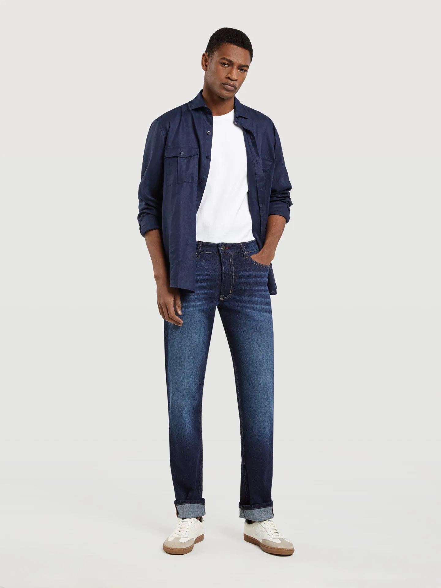 Regular Fit Basic Jeans