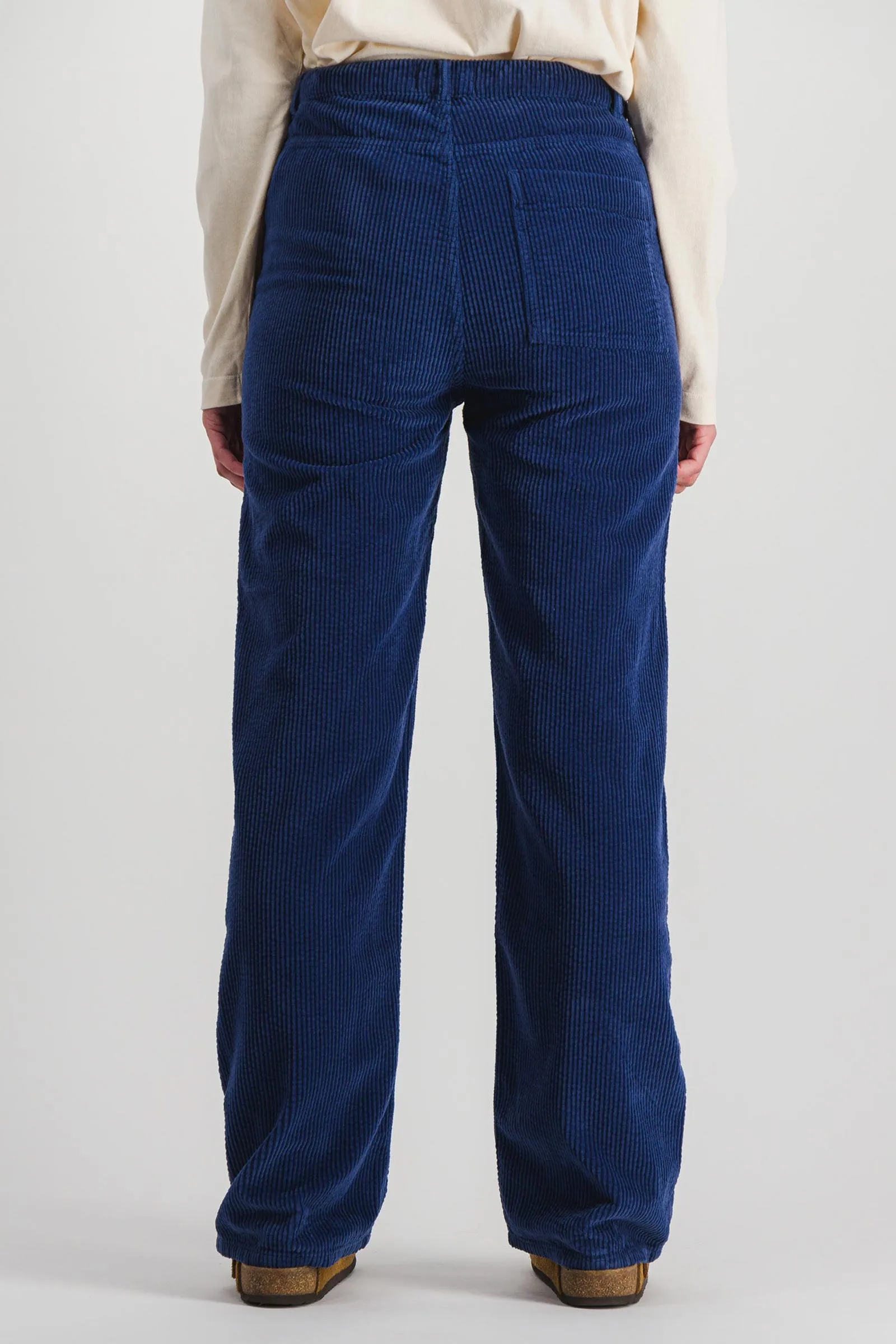 Ronda Corduroy Straight-Leg Trousers