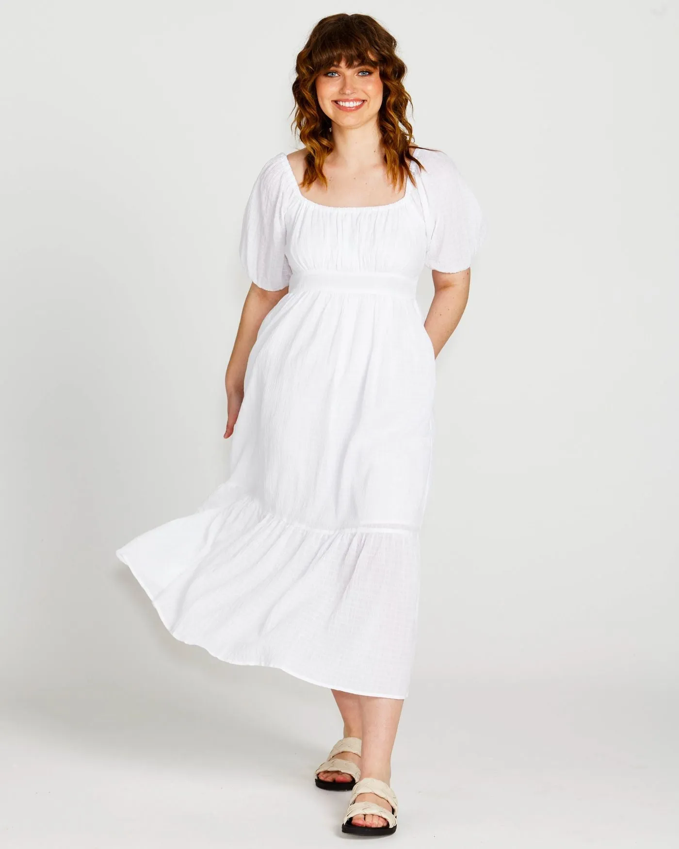 Sass Violet Midi Dress