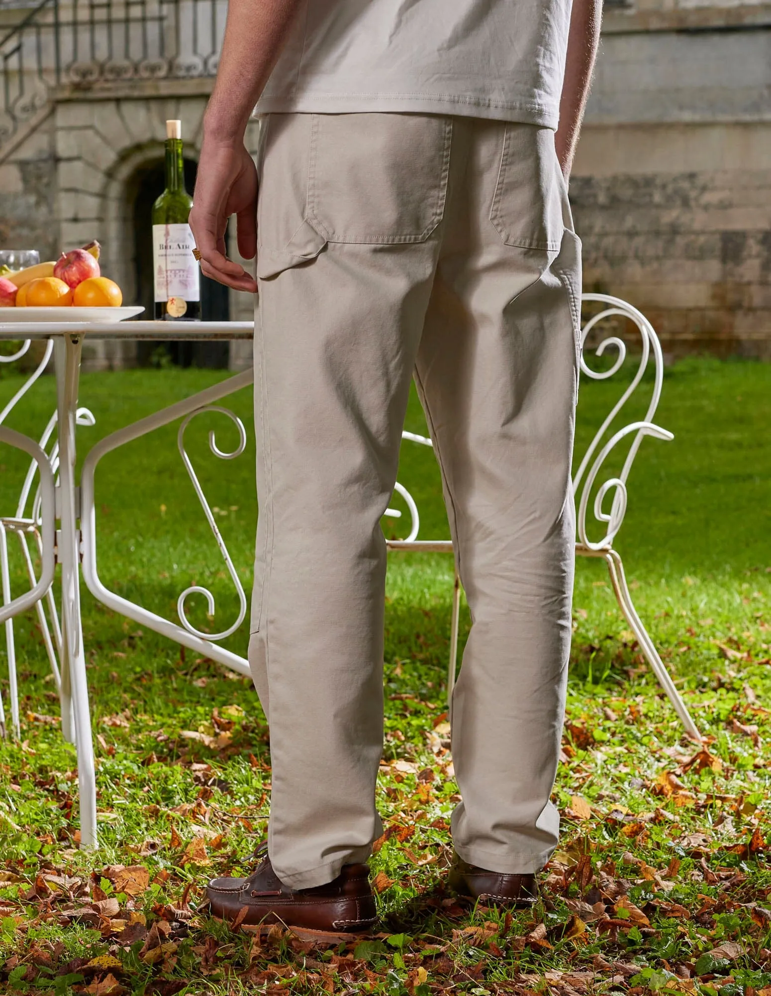 Stone Canvas Carpenter Trouser