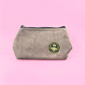 The Liac Velvet Small Toiletry   Makeup Bag