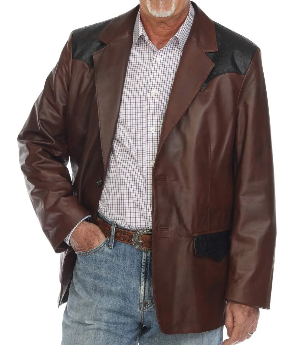 Western Blazer-"PREMIUM" Italian Lambskin From The Yellowstone Collection