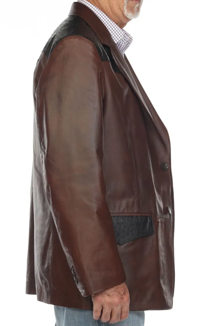 Western Blazer-"PREMIUM" Italian Lambskin From The Yellowstone Collection